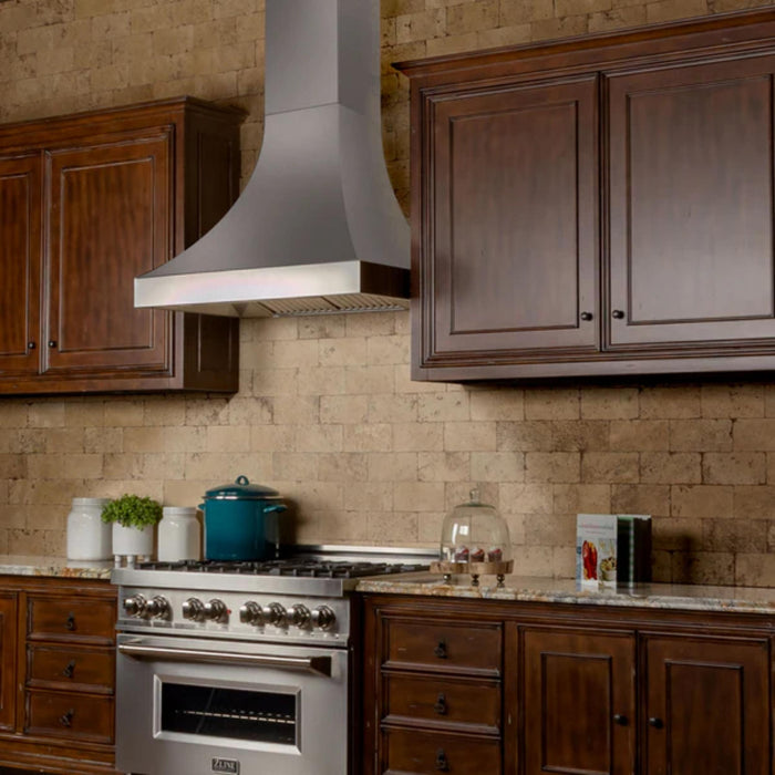 ZLINE  Designer 8632S Series Satin Stainless Steel Wall Mount Range Hood.