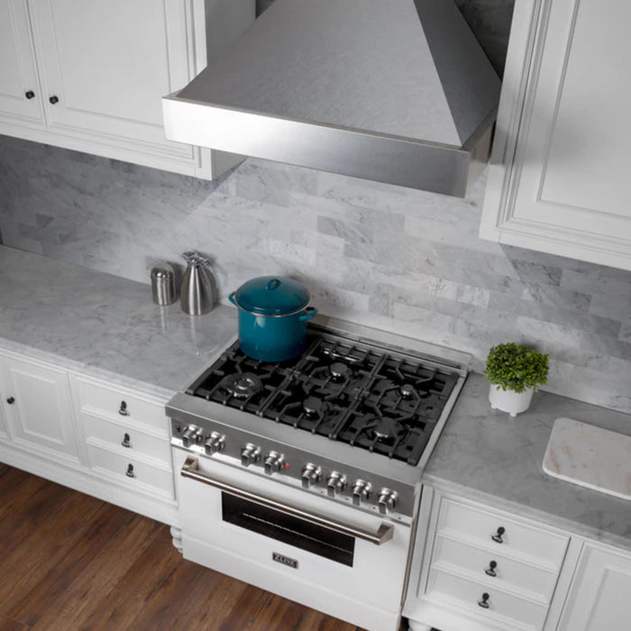 ZLINE Designer Series Satin Stainless Steel Wall Mount Range Hood