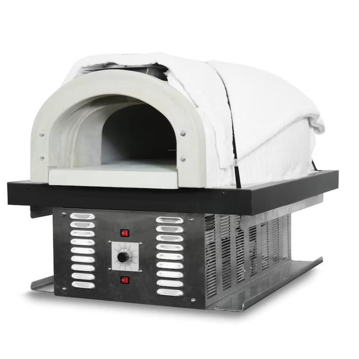 Chicago Brick Oven CBO-750 Hybrid Built-In DIY Kit Residential Outdoor Pizza Oven – Liquid Propane (LP)