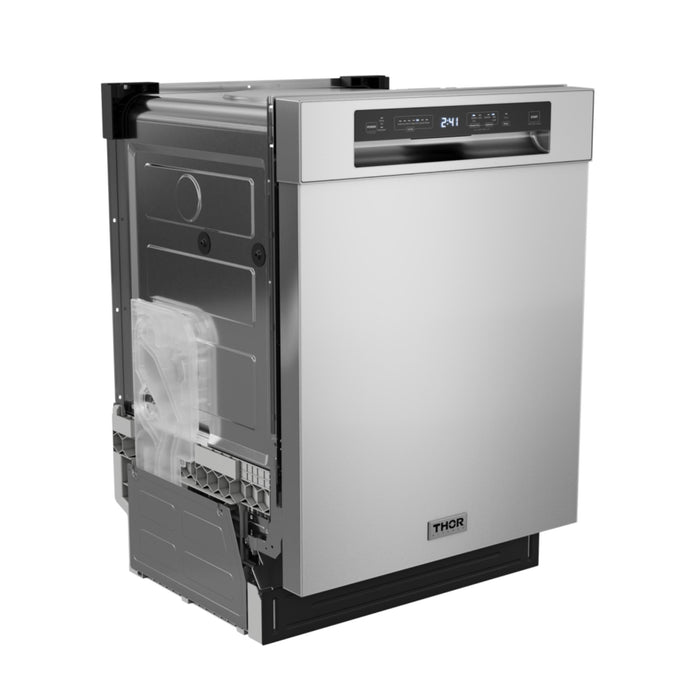 Thor Kitchen 24-Inch Stainless Steel Pocket Handle Dishwasher