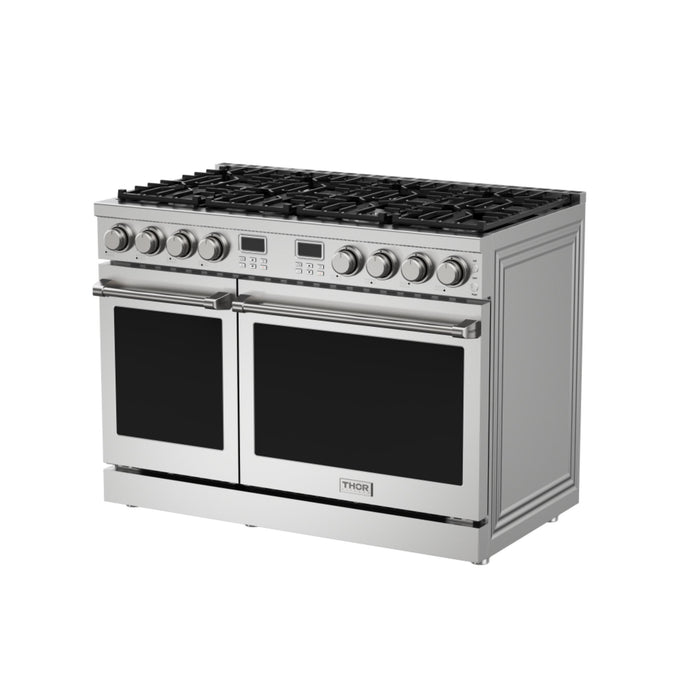 Thor Kitchen ARG48LP 48 Inch Liquid Propane Gas Range – Contemporary Professional