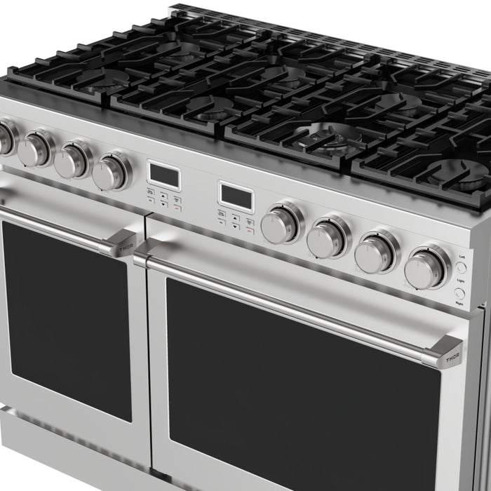 Thor Kitchen ARG48LP 48 Inch Liquid Propane Gas Range – Contemporary Professional