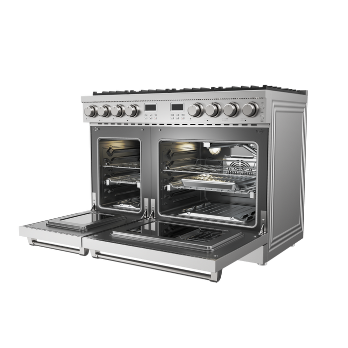 THOR Kitchen 48-Inch A-Series Contemporary Professional Gas Range