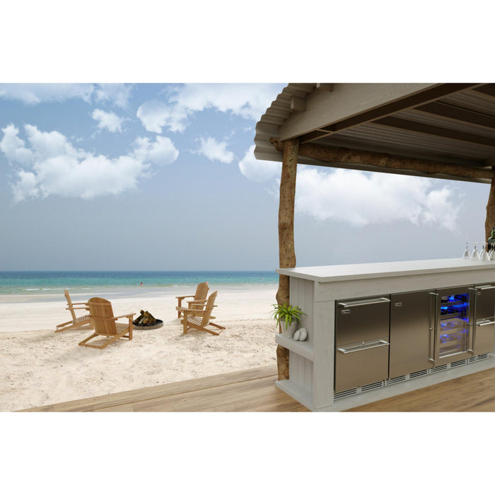 Perlick Signature Series 5.2 cu.ft Marine Grade Freezer – Fully Integrated. Panel-Ready Solid Door, Hinge Left, w/ Lock