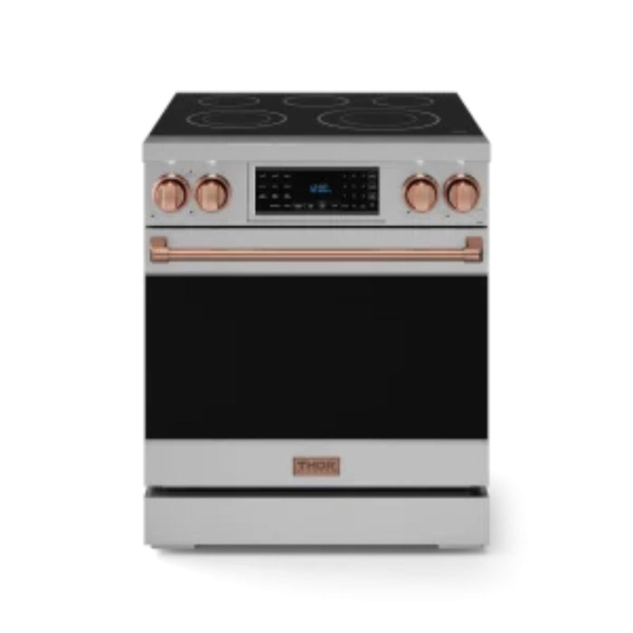 Thor Kitchen RSE30 30 Inch Freestanding Professional Electric Range | Gordon Ramsay Series