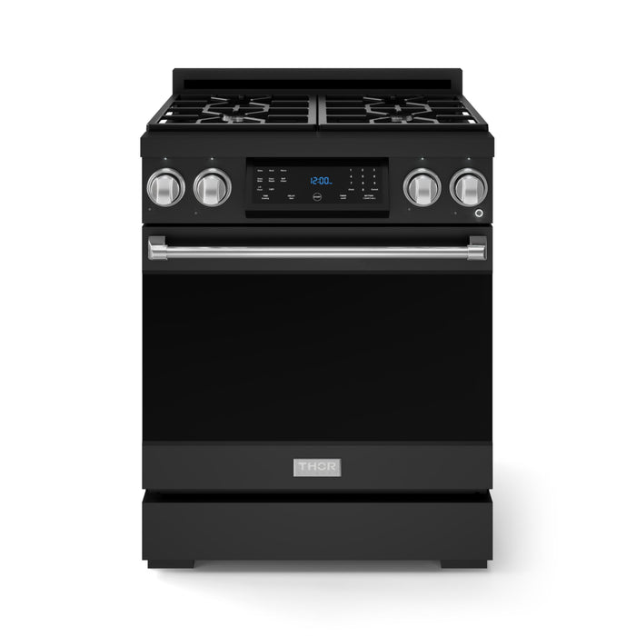 Thor Kitchen RSG30B 30 Inch Freestanding Professional Gas Range | Gordon Ramsay Series