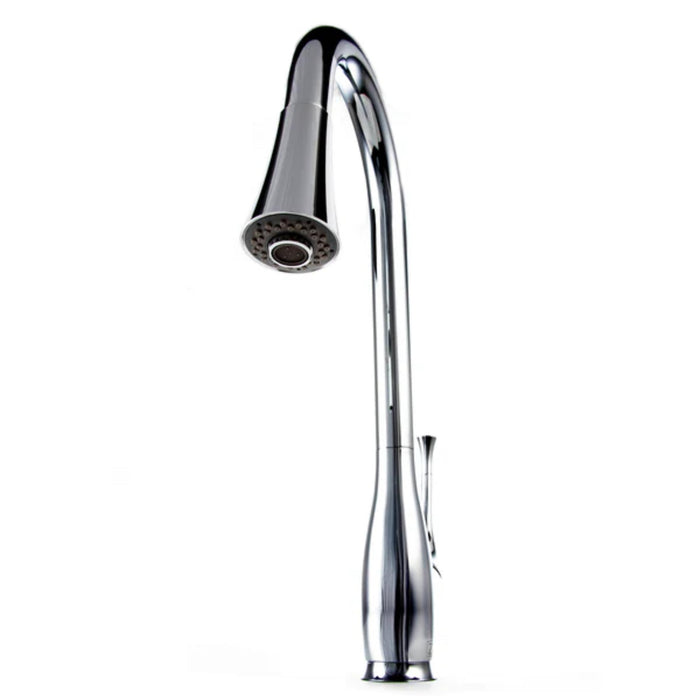 ZLINE Castor Pull-Down Single Handle Kitchen Faucet in Chrome