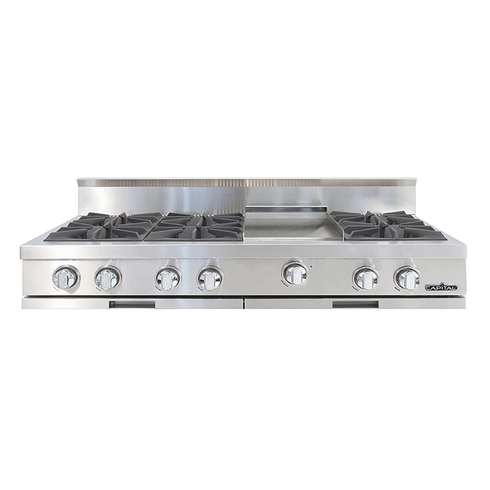 Capital Culinarian Series 48-Inch 6 Burner Specialty Cooktop Rangetop