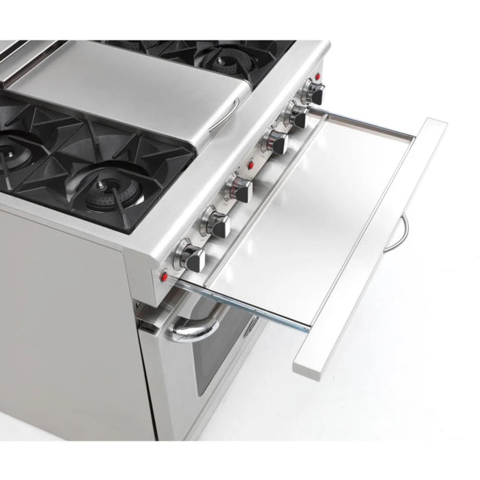 Capital Culinarian Series 36-Inch All Gas 25K BTU 4 Burner Range