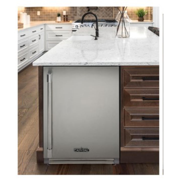 Chrome Satin Finish Upgrade for 24" Undercounter Refrigerator