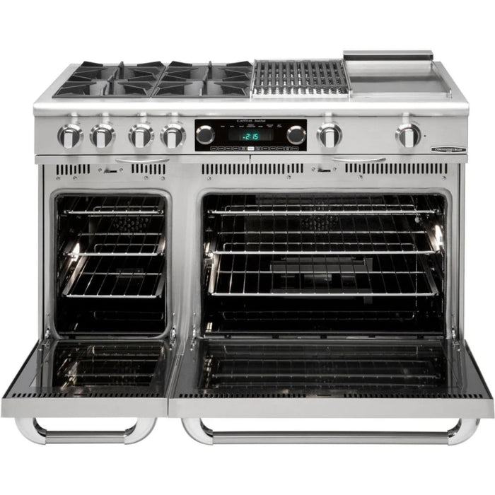 Capital Grand Chef Series 48-Inch Dual Fuel 6 Burner Specialty Cooktop Range