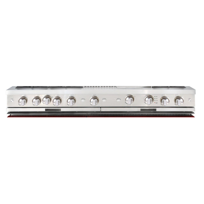 Chrome Satin Knob Upgrade for 48" & 60" Ranges and Rangetops