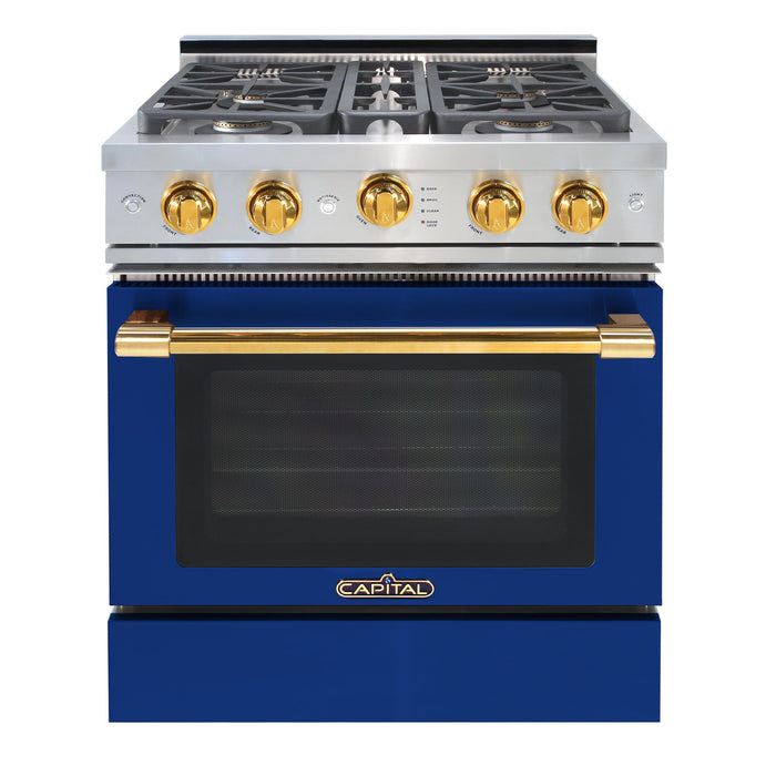 Brass Polished Knob Upgrade for 30" & 36" Ranges and Rangetops