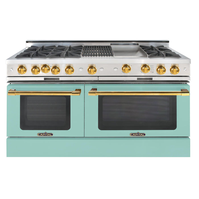 Brass Polished Knob Upgrade for 48" & 60" Ranges and Rangetops