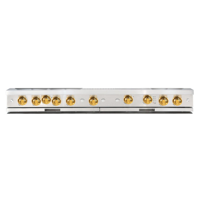 Brass Polished Knob Upgrade for 48" & 60" Ranges and Rangetops