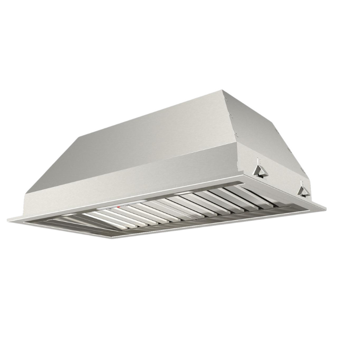 Fulgor Milano 34-Inch Pro Built-In Hood, 600 Series, 600 CFM, Insert, Baffle Filters