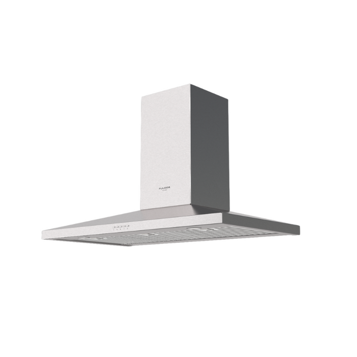 Fulgor Milano 36-Inch Chimney Wall Hood, 400 Series, 600 CFM, Electronic Control, Speed Reduction Technology