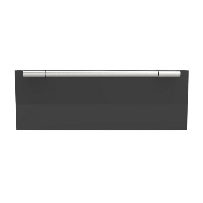 Fulgor Milano 30-Inch Color Door for Warming Drawer, Glossy Black