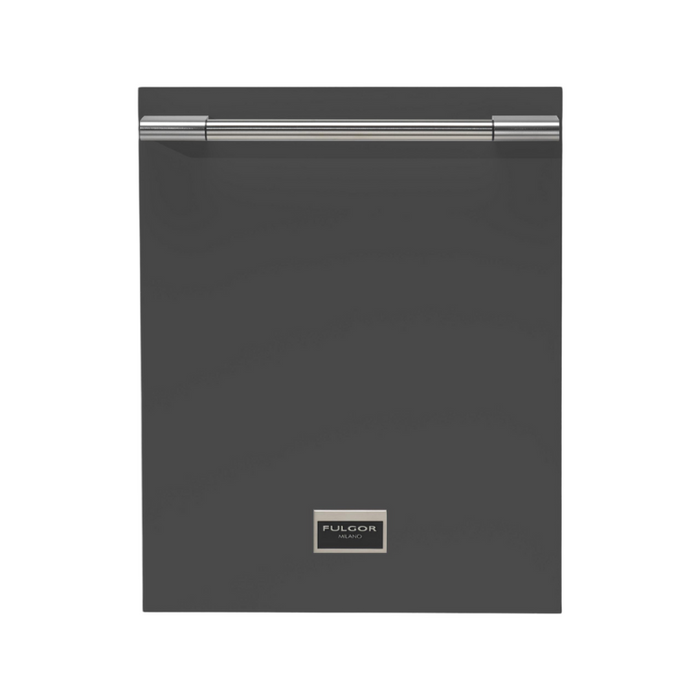 Fulgor Milano Sofia Pro Handle Kit, 600 Series, with Pro Badge & Template for 24-Inch Stainless Dishwasher