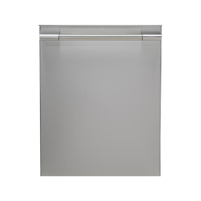 Fulgor Milano 24-Inch Distinto Built-In Dishwasher, 400 Series, Stainless Steel, Top Control, 6 Cycles, 49 dB, No Handle (Stud Only – Requires Handle Kit, Sold Separately)
