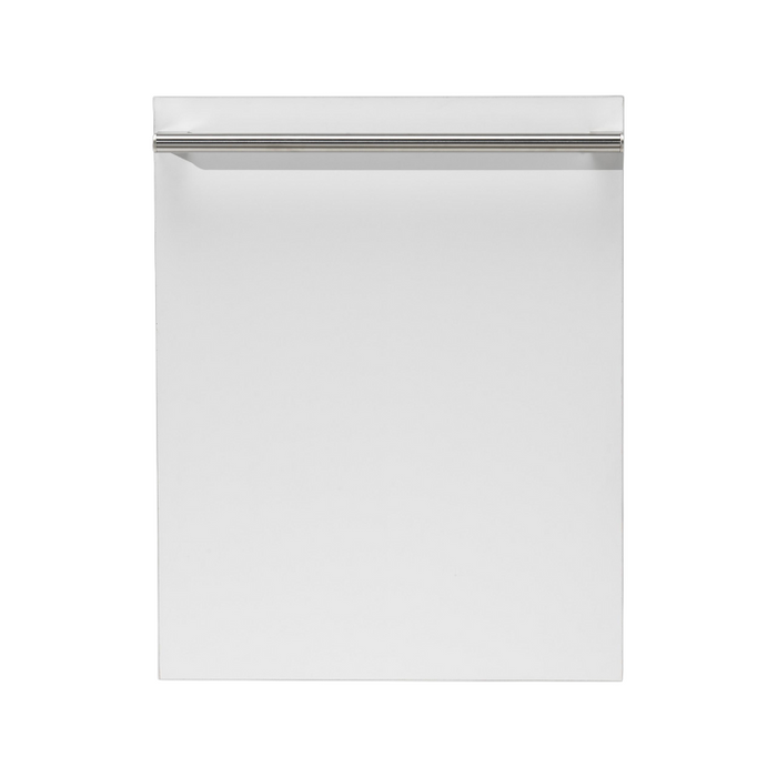 Fulgor Milano 24-Inch Distinto Built-In Dishwasher, 400 Series, Overlay Panel, 6 Cycles, 49 dB (Requires Custom Cabinet Panel)