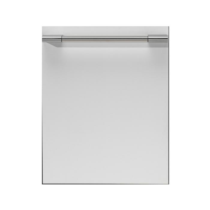 Fulgor Milano 24-Inch Distinto Built-In Dishwasher, 400 Series, ADA Compliant, Standard Tub, Overlay Panel, 6 Cycles, 49 dB (Requires Custom Cabinet Panel)