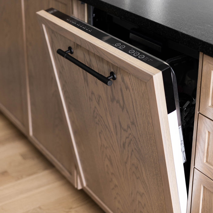 ZLINE 24" Tallac Series 3rd Rack Tall Tub Dishwasher in Custom Panel Ready with Stainless Steel Tub