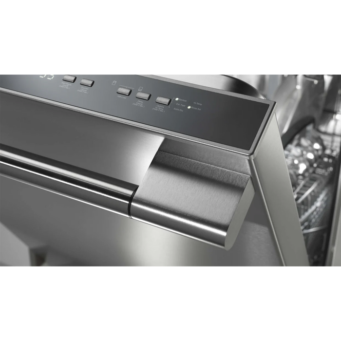 Fulgor Milano 24-Inch Distinto Built-In Dishwasher, 400 Series, Stainless Steel, Top Control, 6 Cycles, 49 dB, No Handle (Stud Only – Requires Handle Kit, Sold Separately)