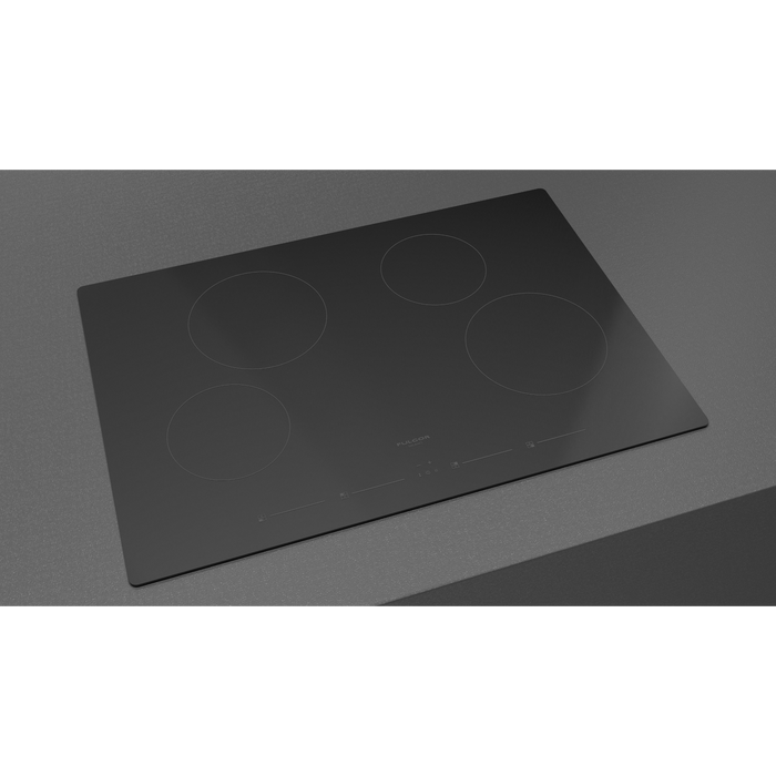 Fulgor Milano 30-Inch Distinto Built-In Induction Cooktop, 400 Series, 4 Cooking Zones, Touch Slide Controls