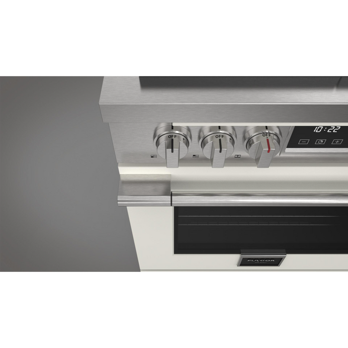 Fulgor Milano 30-Inch Accento Range Door Color Kit, White