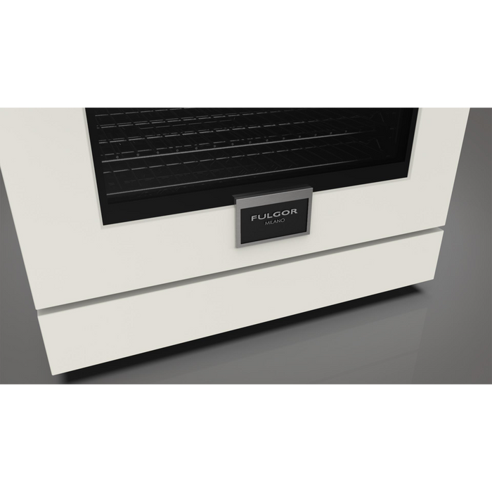 Fulgor Milano 30-Inch Accento Range Door Color Kit, White
