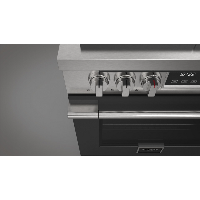 Fulgor Milano 30-Inch Accento Range Door Color Kit, Matte Black