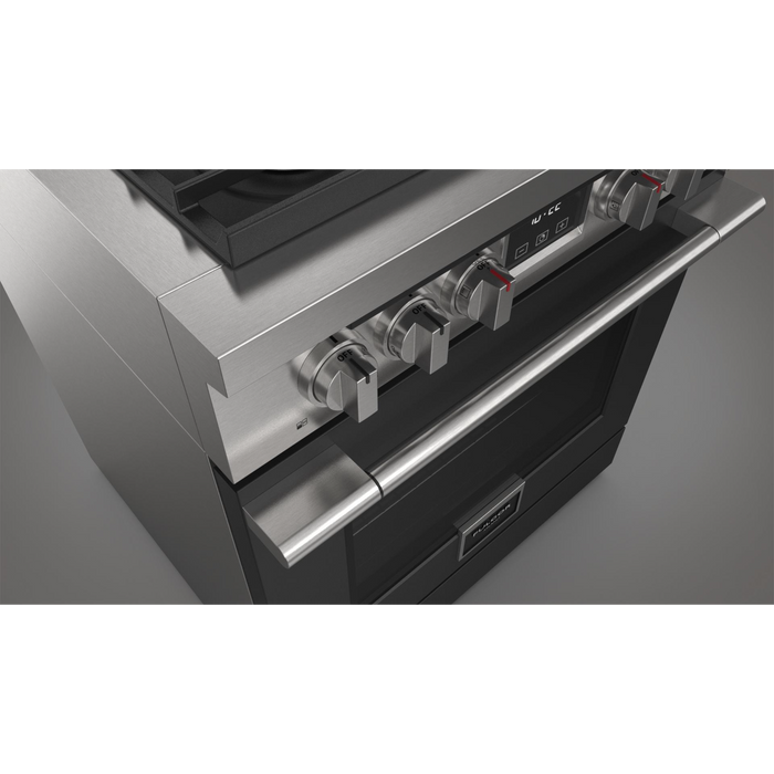 Fulgor Milano 30-Inch Accento Range Door Color Kit, Matte Black