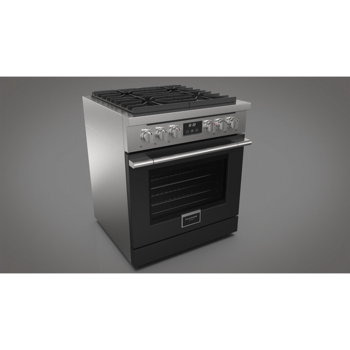 Fulgor Milano 30-Inch Accento Range Door Color Kit, Matte Black