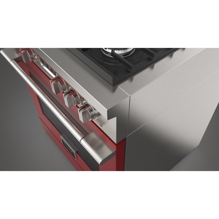 Fulgor Milano 30-Inch Accento Range Door Color Kit, Red