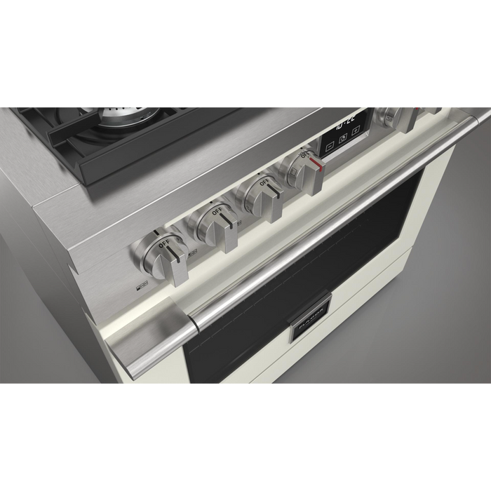 Fulgor Milano 36-Inch Accento Range Door Color Kit, White