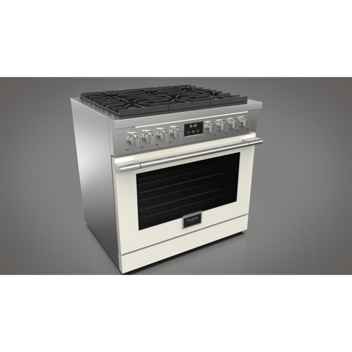 Fulgor Milano 36-Inch Accento Range Door Color Kit, White