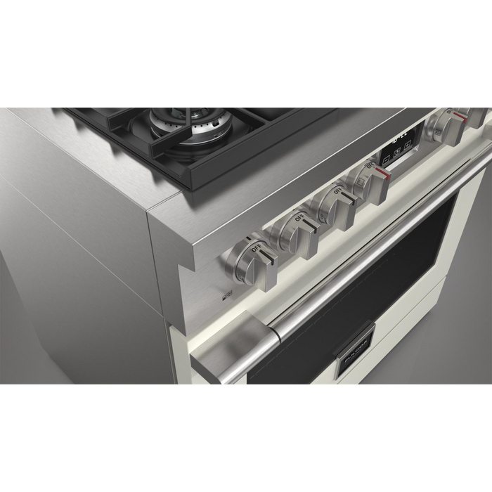 Fulgor Milano 36-Inch Accento Range Door Color Kit, White