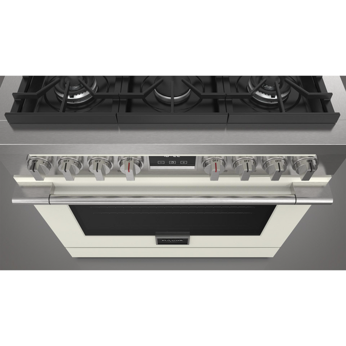 Fulgor Milano 36-Inch Accento Range Door Color Kit, White