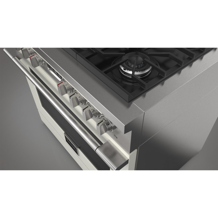 Fulgor Milano 36-Inch Accento Range Door Color Kit, White