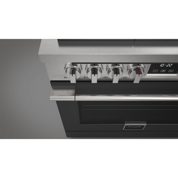 Fulgor Milano 36-Inch Accento Range Door Color Kit, Matte Black