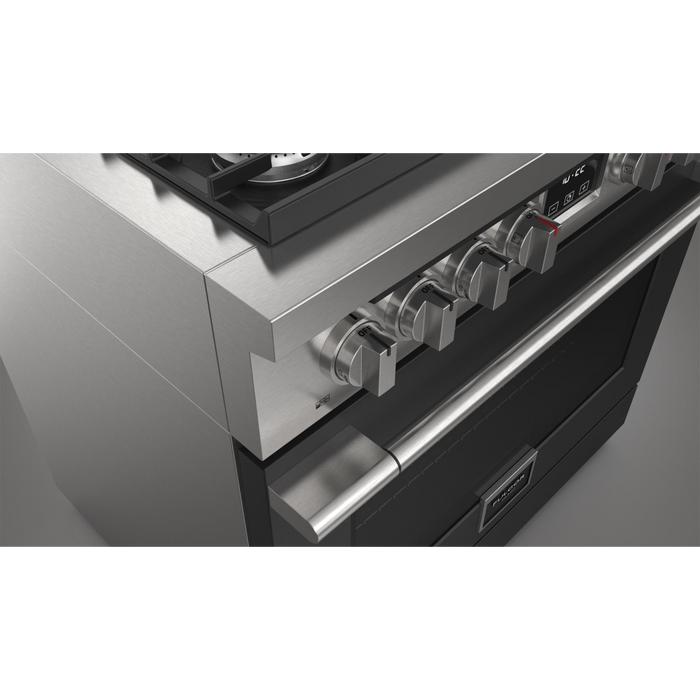 Fulgor Milano 36-Inch Accento Range Door Color Kit, Matte Black