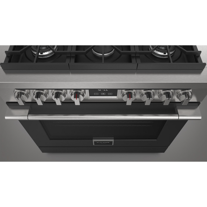 Fulgor Milano 36-Inch Accento Range Door Color Kit, Matte Black