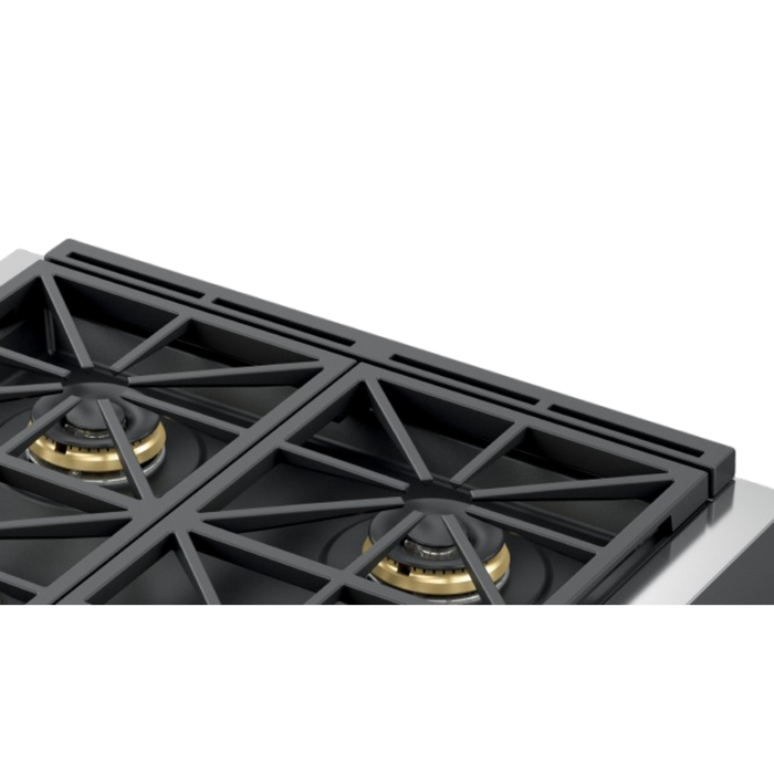 Fulgor Milano 30-Inch Backguard Cast Iron Island Trim