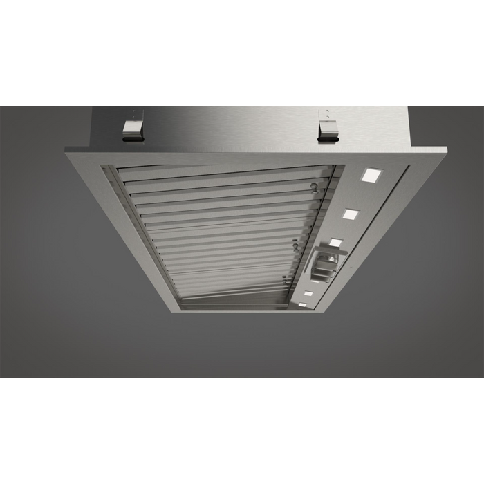 Fulgor Milano 46-Inch Pro Built-In Hood, 600 Series, 1000 CFM, Insert, Baffle Filters