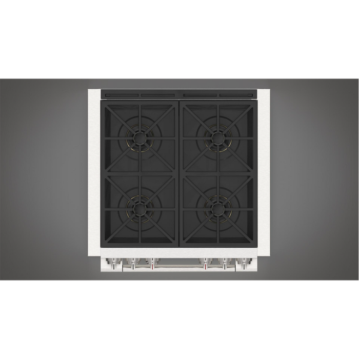 Fulgor Milano 30-Inch Pro Range Door Color Kit, Matte White