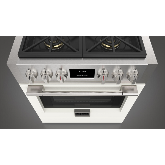 Fulgor Milano 30-Inch Pro Range Door Color Kit, Matte White