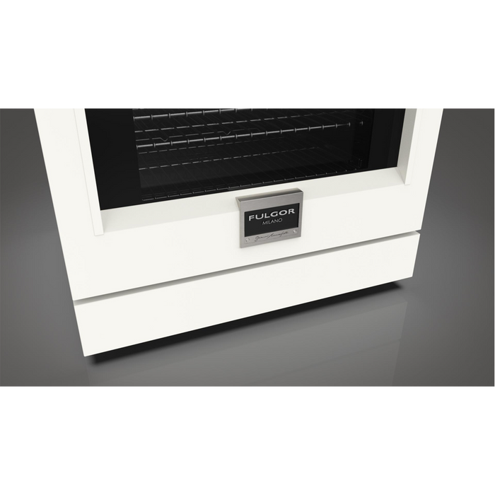 Fulgor Milano 30-Inch Pro Range Door Color Kit, Matte White