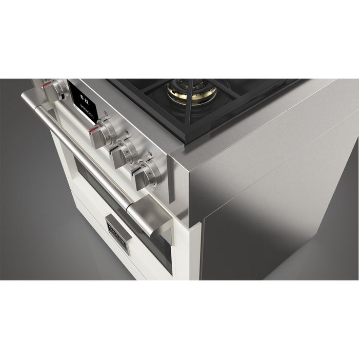 Fulgor Milano 30-Inch Pro Range Door Color Kit, Matte White