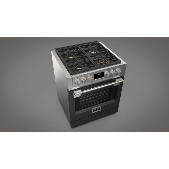 Fulgor Milano 30-Inch Pro Range Door Color Kit, Glossy Black